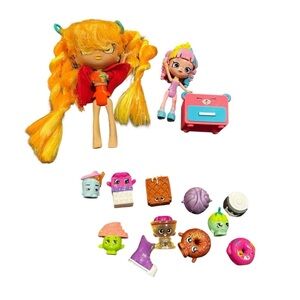 Shopkins Lil Secrets Shoppies Tia Tigerlily happy places Kate dolls figures toys